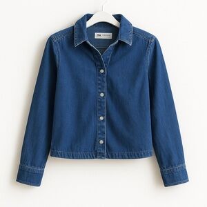 Zara Indigo Denim Jacket